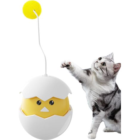 Jouet Balle pour Chat - Jouets Interactifs pour Chats d'Intérieur – Anti - (1/5)