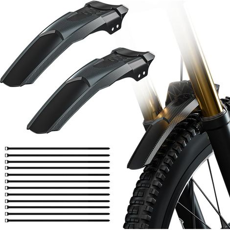 Fahrradschutzblech, 24-29 Zoll, abnehmbares Design – bohrfreie Montage – universelle Kompatibilität für alle Fahrräder (Mountainbike, Rennrad und Citybike) (1/5)