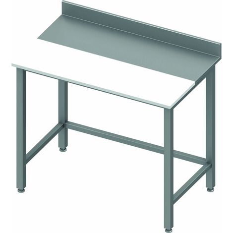 Table de Découpe Inox et Poly - Profondeur 800 - Stalgast