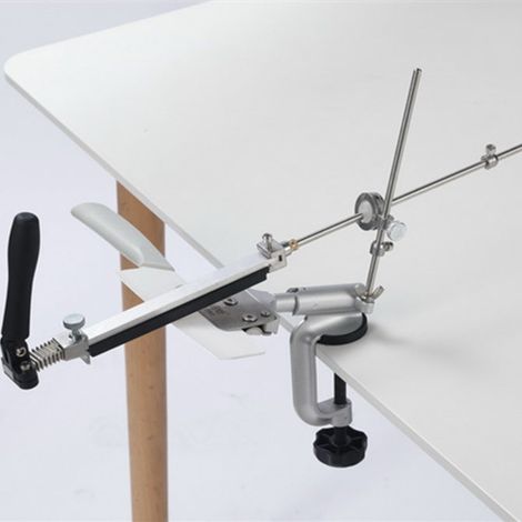Affûteur à angle fixe, système d'affûtage entièrement métallique avec 4 pierres à aiguiser (1/5)