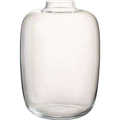 Vase en verre transparent design épuré pour une touche élégante - Verre transparent élégant (1/4)