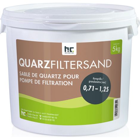 5 kg Premium Quarzsand Filtersand 0,71 - 1,25 mm (1/3)