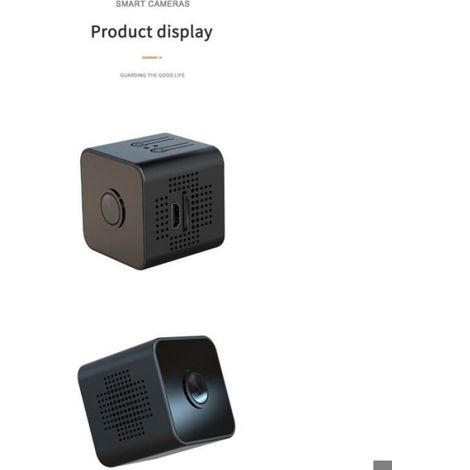 Caméra De Surveillance - Sans Fil - HD - Vision Nocturne - Support Magnétique - Batterie Intégrée - Pour Intérieur Et Extérieur - 1 Pièce (1/5)