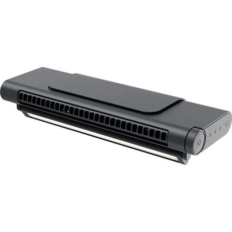 (Noir) Ventilateur tour de bureau portable, réglable, ventilateur mural pour écrans d'ordinateur de bureau. (1/5)