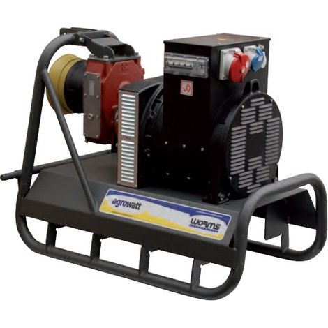 Imer - Alternateur 20KVA pour 400V Tri 4 pôles IP23 - AGRO 20 4P