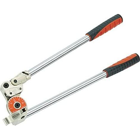 RIDGID 38033 Cintreuse ultra-résistante modèle 604, cintreuse à tubes de 6 mm pour coudes jusqu\'à 180 degrés, cintreuse à tuyaux