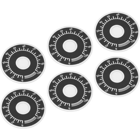 200Pcs Rondelles Isolantes en Aluminium pour Potentiomètres, Joints d'Échelle Électrique 0100 BEMKDP (1/5)
