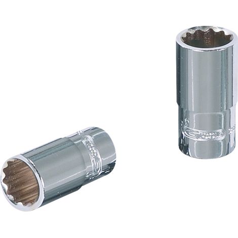 KS Tools 1/4" CHROMEplus 12-kant-Stecknuss, 14mm (1/2)