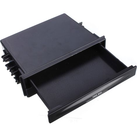 Support universel voiture Double DIN boîte de rangement radio CD porte-gobelet vide-poche console centrale (1/4)