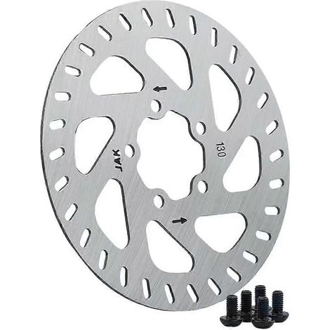 Disque de frein en alliage d'aluminium de 130 mm pour trottinette électrique Xiaomi 4 Pro, avec 5 vis (1/5)