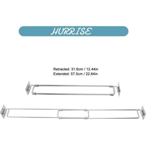 Sonew stabilisateurs de boissons alimentaires pour réfrigérateur de camping-car Barre Réglable Sécurisée electromenager refrigeree (1/5)