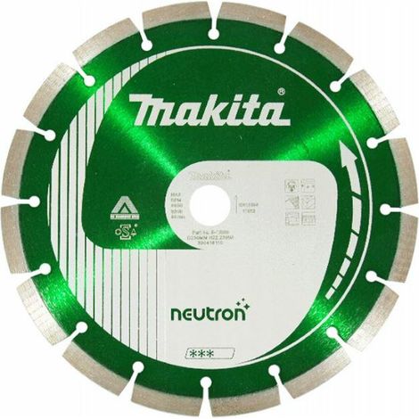 Makita B-12930 - Disco De Diamante Neutron 230X22,23 Segmento 10 Mm Enduro + 3D Diamondgrid + Núcleo Estándar