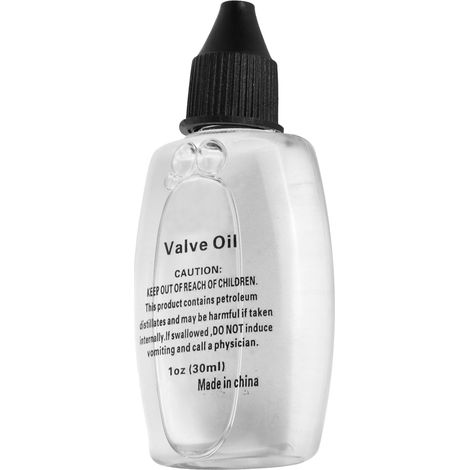 Huile lubrifiante pour pistons de trompette (30 ml), pour coulisses et clés d'instruments à vent en cuivre. (1/3)