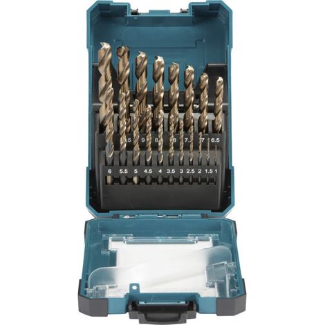Makita Bohrer-Set M-Force 19-tlg., Metall