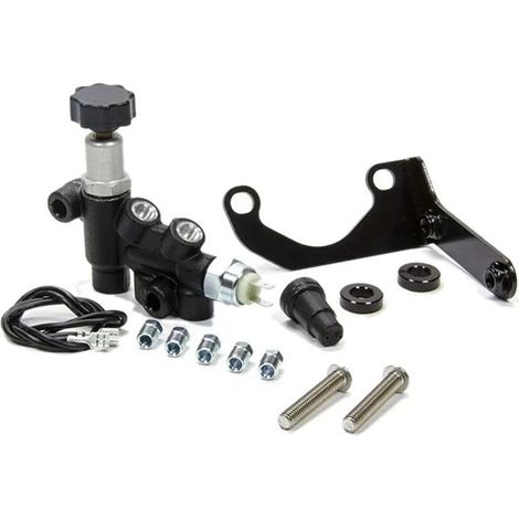 Kit de válvula dosificadora combinada ajustable universal con perilla para los modelos Wilwood 260-13190 y 260-11179.