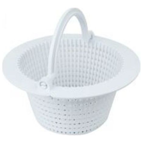 Skimmer de piscine Panier rond pour skimmer de piscine hors sol - Diam 16 cm - Blanc (1/2)