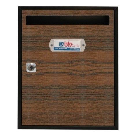 Buzon Interior 300X240X80Mm Vertical Btv Acero Sapelly Teide (1/4)