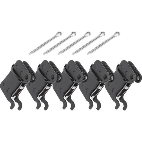 Plaquettes de frein vélo VTT semi-métal résine, compatibles M965 BB7, lot de 5 paires (1/4)