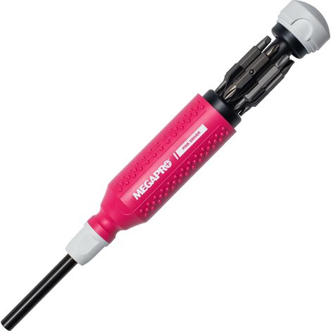 Tournevis Multibit 15 en 1 Bricolage et réparation à domicile 14 embouts industriels Entraînement hexagonal 1/4" Phillips, Fente, Pozidriv, Allen, Torx pince