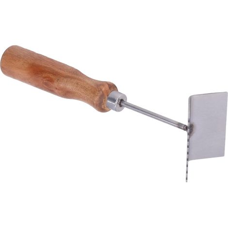 Pelle à Cadre d'abeille, Nettoyeur De Ruche Professionnel avec Manche en Bois en Acier Inoxydable pour Apiculteur (1/5)