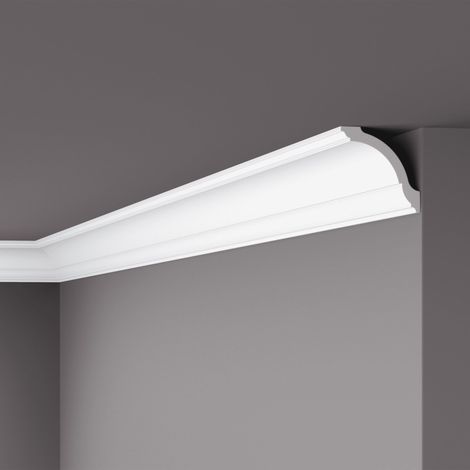 Eckleiste NMC GO NOMASTYL Noel Marquet Zierleiste Stuckleiste Modernes Design weiß 2 m (1/5)