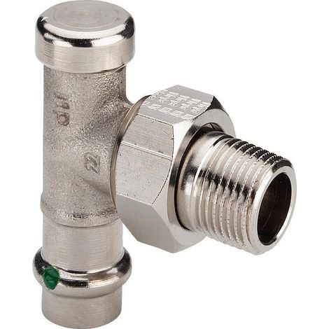 Viega Rücklaufverschraubung mit SC 2272.1 in R1/2 x 15mm vernickelt (1/5)