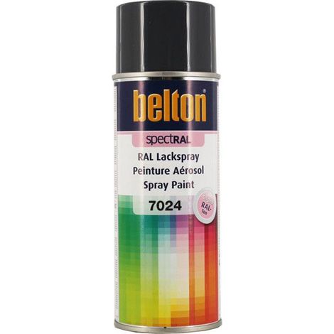 Peinture Gris Graphite Brillant Peinture Aérosol Brillant Ral 7024 - Auto K Herpe