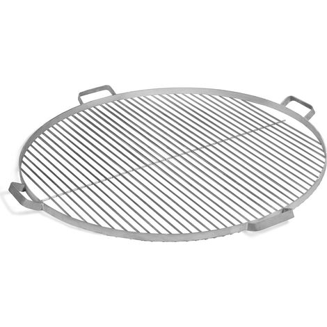 CookKing Edelstahl Grillrost 60  inkl. 4 Griffen  Zubehör für Feuerschalen  Ø 60 cm (1/3)