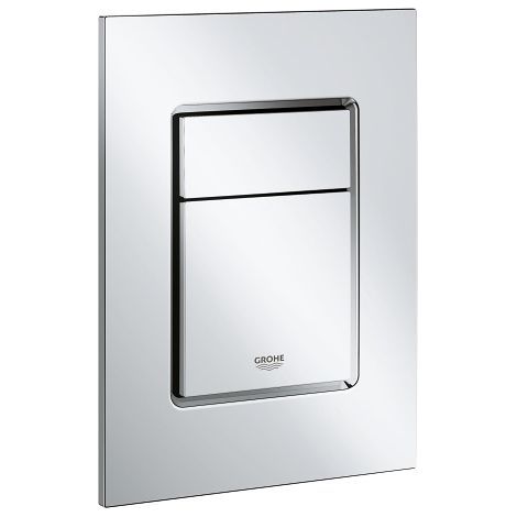 Kompatibel mit Grohe Skate Cosmopolitan Bedienplatte-37535P00-Mattes Silber (1/3)