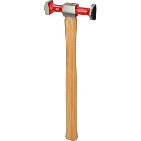 KS Tools Karosserie-Wölbungshammer, rund/eckig, 325mm - 140.2130 (1/2)