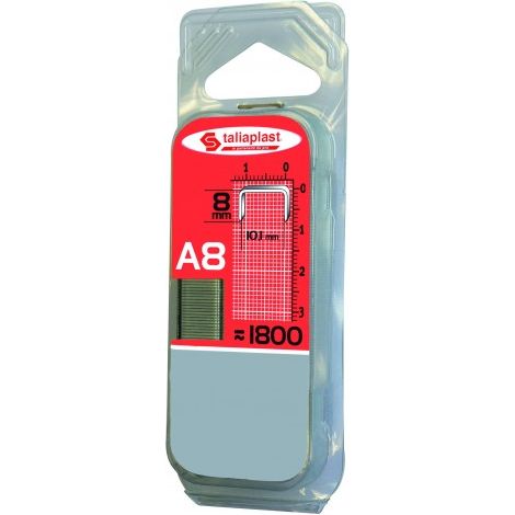SOFOP TALIAPLAST - agrafes type a 12mm (blister de 1200 pièces)
