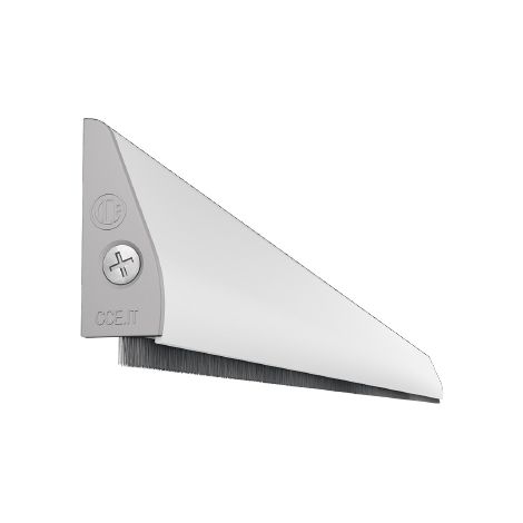 Gocciolatoio ulisse drip per soglia antipioggia drenante per porte e infissi colore principale: argento dimensione disponibile: lunghezza 133 cm