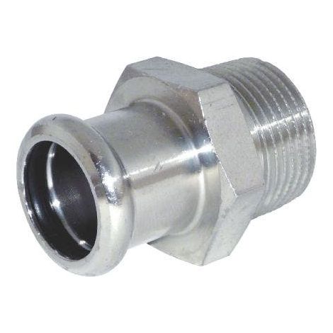 Raccord fileté 187 InoxPres®-187102018 - Raccorderie Metalliche