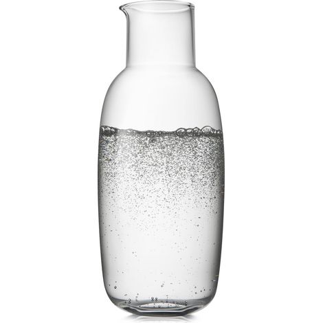 Una impresionante jarra de cristal de 1,2 litros para vino y agua. (1/2)