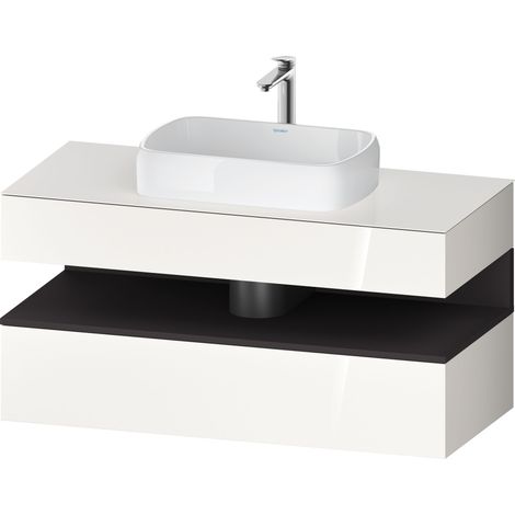 Duravit Collection One Meuble sous-vasque sur console, 1 tiroir, (1/2)