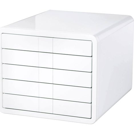 HAN i-BOX 1551-12 Cassettiera Bianco DIN A4, DIN C4 Numero cassetti: 5 (1/3)