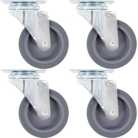Ruedas giratorias 8 unidades 75 mm vidaXL (1/5)