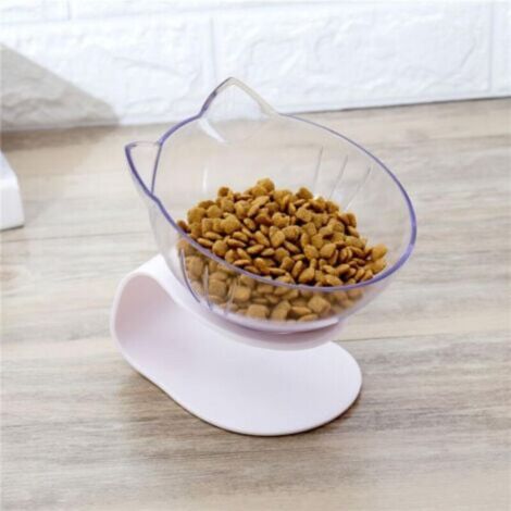 Pair Gamelle pour Chat Nourriture Chat avec Support surélevé pour Animal Domestique Bols Idéal pour Chats et Chiens de Petite Taille (1/5)