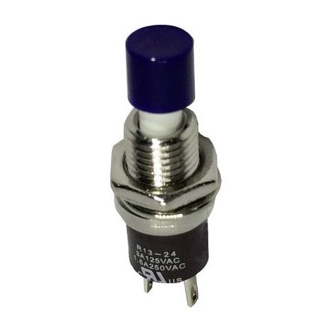BOUTON POUSSOIR À PRESSION TRU COMPONENTS TC-R13-24A1-05-BL 1587872 250 V/AC 1.5 A 1 X OFF/(ON) À RAPPEL 1 PC(S)