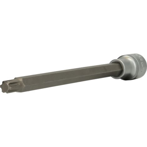 BRILLIANT TOOLS 1/2" RIBE-Bit-Stecknuss 200 mm lang M9 - BT022751 (1/5)