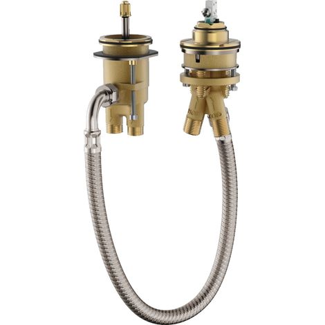 hansgrohe Corps de base pour robinetterie de baignoire 2 trous