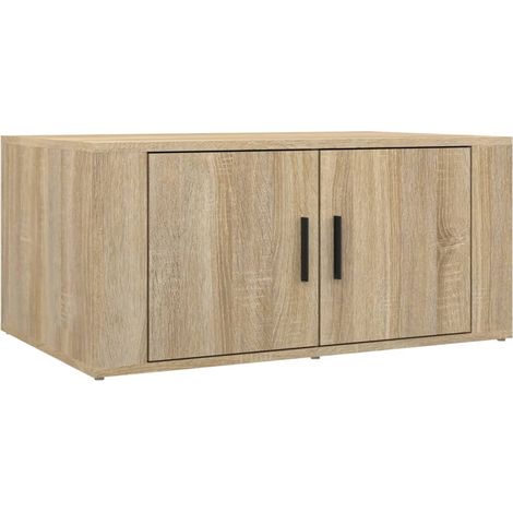 Maison Exclusive - Couchtisch Sonoma-Eiche 80x50x36 cm Holzwerkst