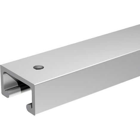 Slid'Up By Mantion – Rail de porte coulissante en aluminium 1,5 m – Percé au Ø 3,5 tous les 220 mm – Adapté systèmes SLID'UP 1900 – Garantie 5 ans (1/2)