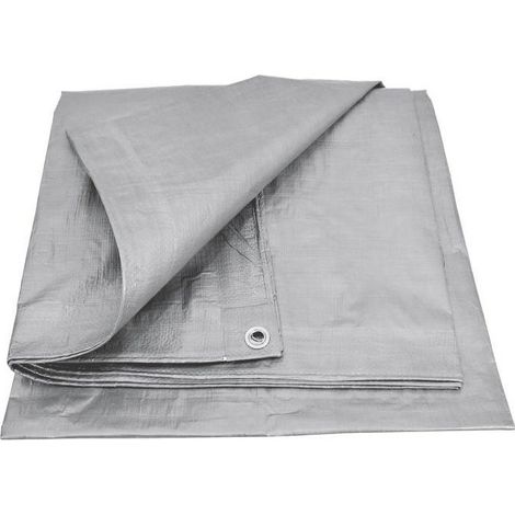 Awtools plandeka srebrna 120g 10 20m (1/2)