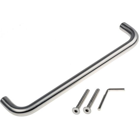 Poignée en Acier inoxydable RS PRO, 300mm Fixations invisibles ( Prix pour 1 )