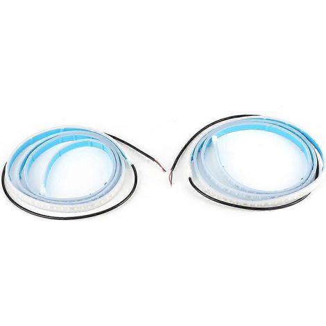 1,2 m lange LED-Lichtleiste für Autotüren, 12 V, 7,8 W, Auffahrwarnung, dekoratives Blitzlicht, dynamisches Leuchten