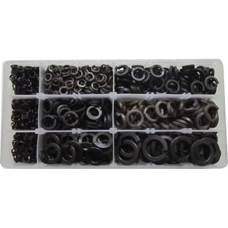ESTUCHE ARANDELAS GROWNER NEGRAS 1.735 PIEZAS  JBM52032