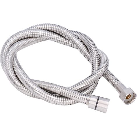 Flexible de douche en acier inoxydable antidéflagrant G1/2 pour salle de bain, couleur argent, 1,5 m / 4,9 pi (1/5)