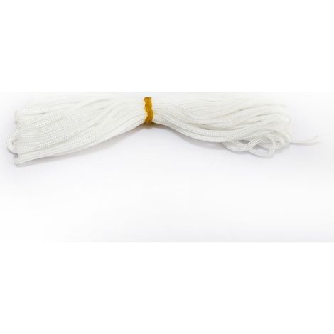 1 cordon de suspension en nylon blanc de 6 m – Capacité de 30 kg