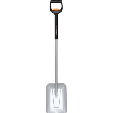 Pala telescópica Fiskars Xact negra 120,8-140 cm